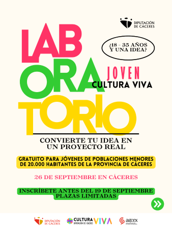 Imagen 16 comarcas, 16 proyectos: llega el Laboratorio Joven Cultura Viva