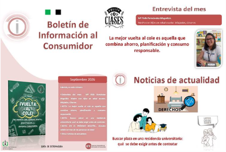 Imagen Boletín digital de información al consumidor septiembre 2026